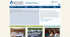 Desktop Screenshot of donors1.org